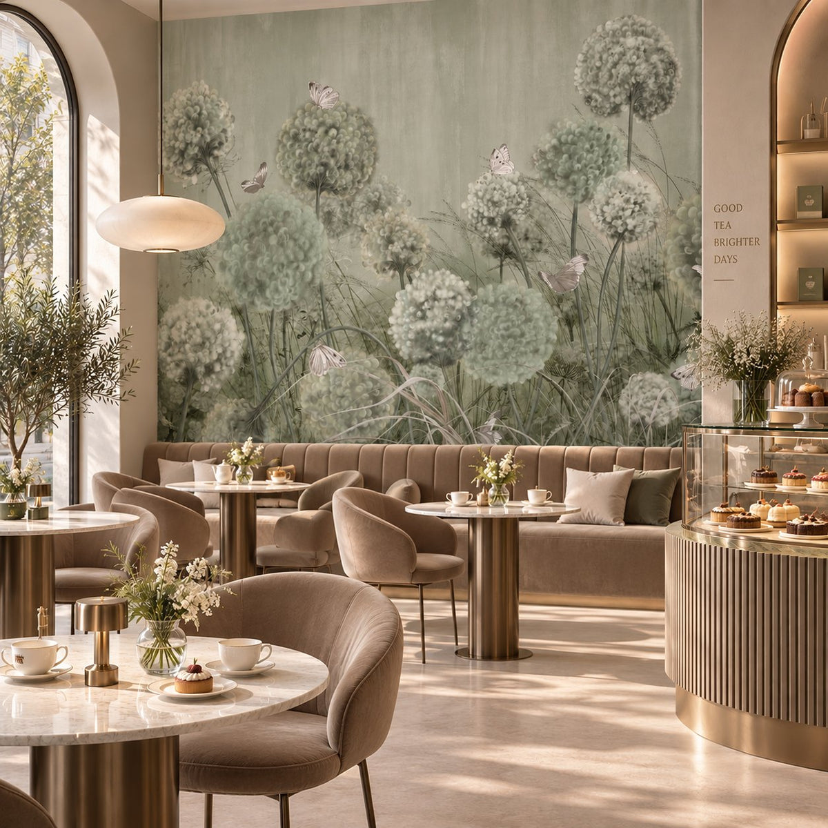 Blush Dandelions – ambiente