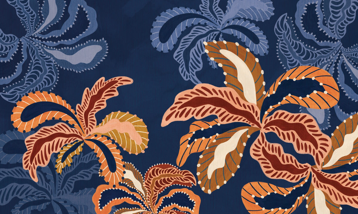 Botanical Baroque – Blue
