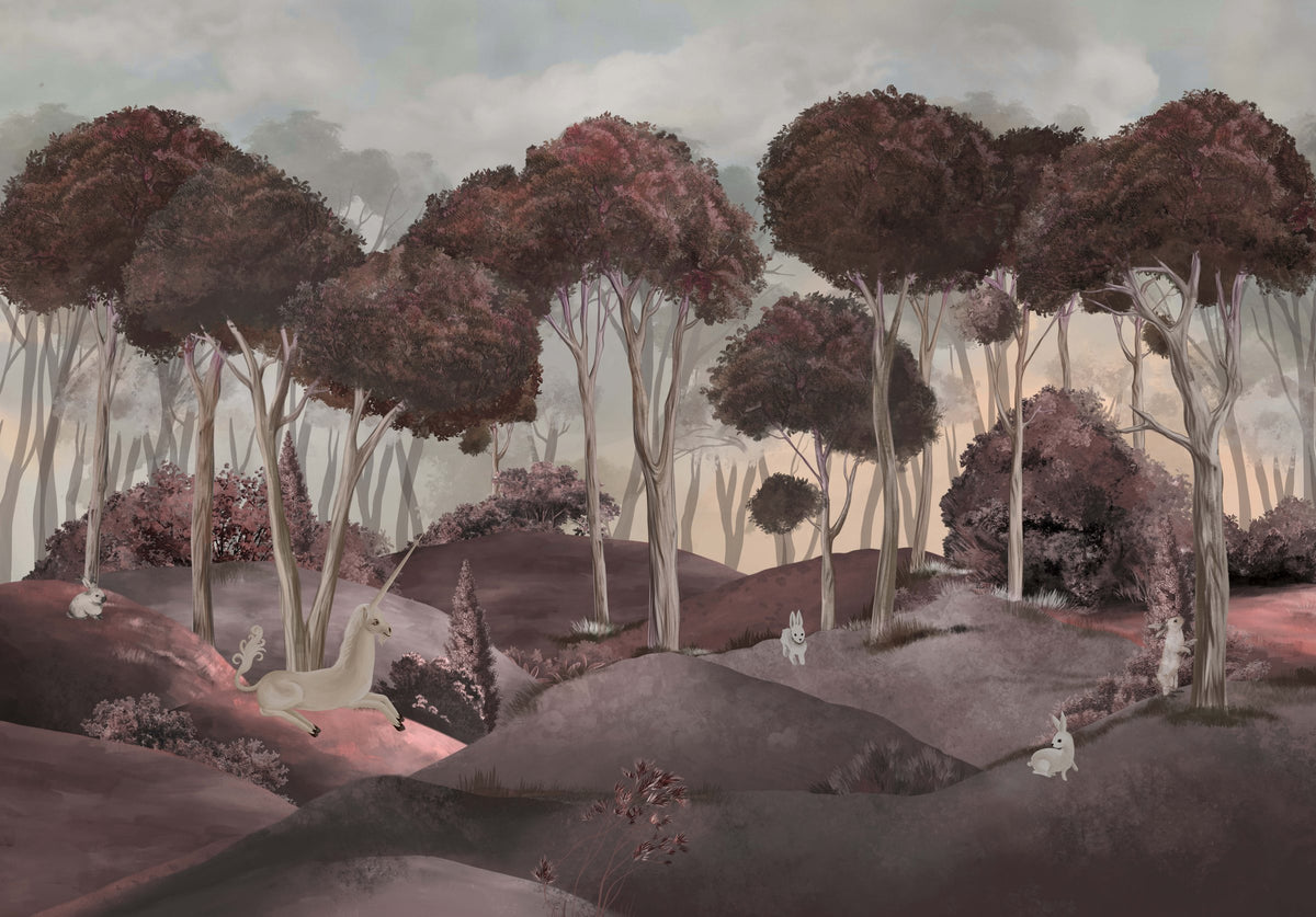 Emerald Whisper Woods – Pink