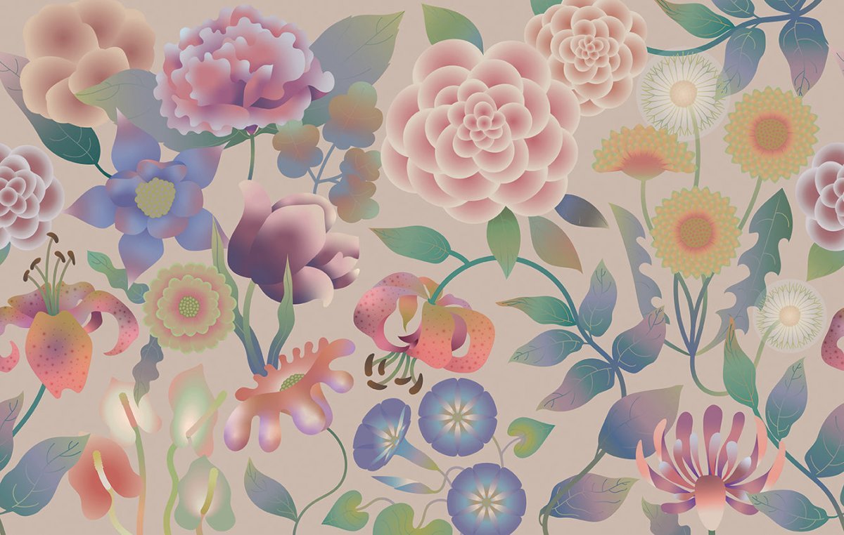 FLORAL DREAMS - Murals Wallcoverings