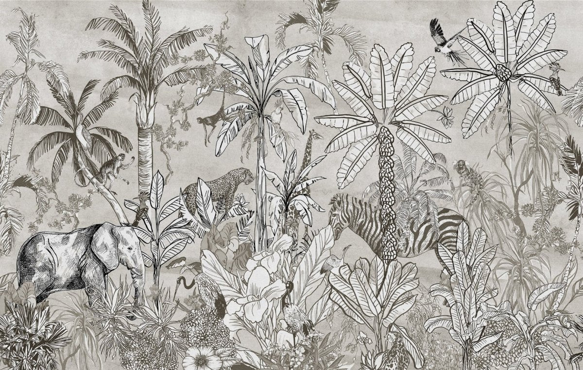 JUNGLE REVERIE - Murals Wallcoverings